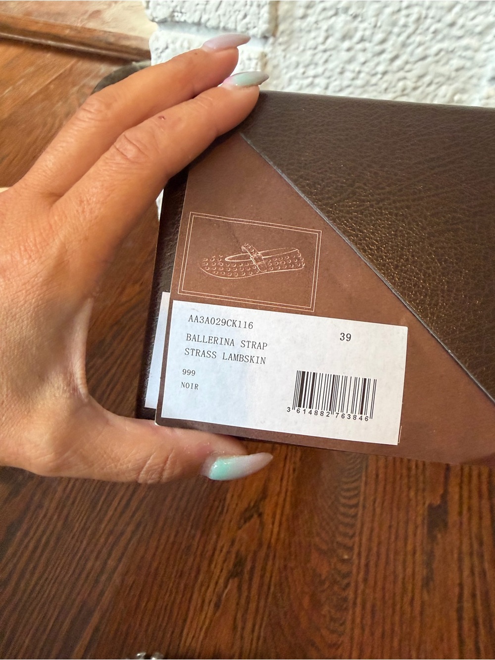 BRAND NEW! ALAIA BLACK MARY JANE FLATS WITH ALL OVER STUDS. SIZE: EU 39/US 9. - Picture 12 of 12